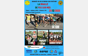 Nos coureurs à l'honneur sur la "Draille de Fos-Sur-Mer"